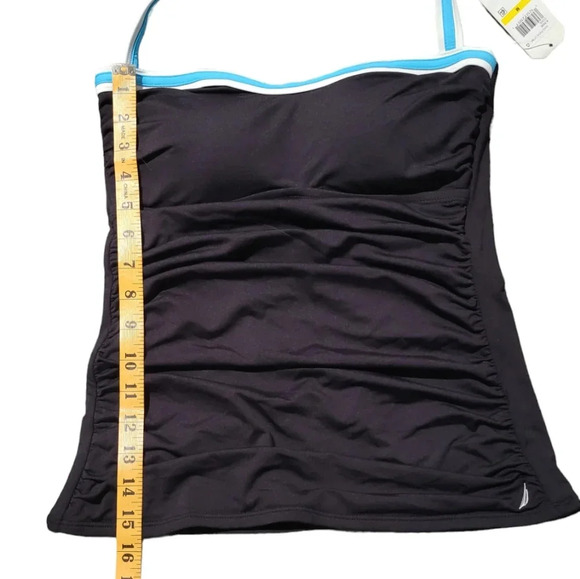 Nautica ruched halter swim top - Picture 5 of 5